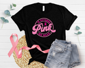 In October We Wear Pink - Breast Cancer Awareness T-Shirt