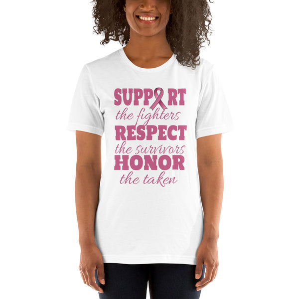 Breast Cancer Awareness Short-Sleeve Unisex T-Shirt