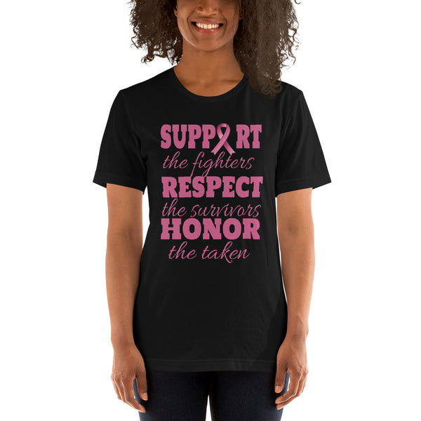 Breast Cancer Awareness Short-Sleeve Unisex T-Shirt