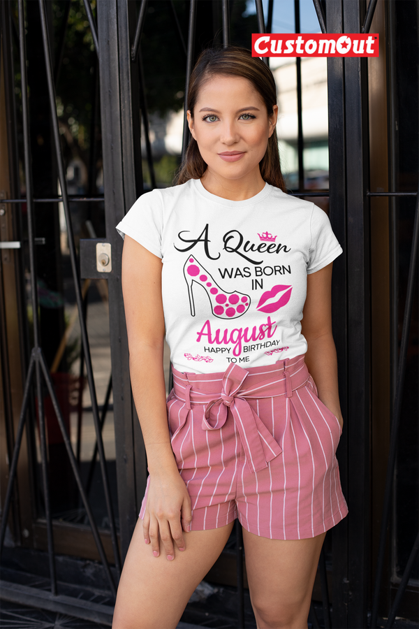 Queen Born August Unisex T-Shirt