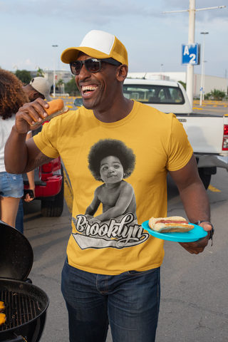 Buy gold Biggie Baby Unisex T-Shirt